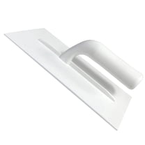Hanroy 10.6" x 4.7" Plastic Finishing Trowel with Comfort Grip for Drywall & Plaster - Surface Safe, Wide Blade for Scraping, Smoothing & Painting