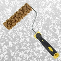 Hanroy Sponge Paint Roller, Small 6" Seaweed Texture Roller Brush for DIY Walls Patterns & Home Decor Projects (M60)
