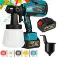 Hanru Cordless Paint Sprayer, 21V Brushless Spray Paint Gun, Battery Paint Sprayer, 3.0Ah