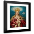 thumbnail image 1 of Hans Baldung 18x24 Black Modern Framed Museum Art Print Titled - The Virgin as Queen of Heaven Suckling the Infant Christ, 1 of 5