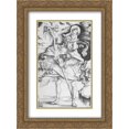 thumbnail image 1 of Hans Baldung 2x Matted 20x24 Gold Ornate Framed Art Print 'St Christopher', 1 of 2