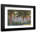 thumbnail image 1 of Hans Bohrdt 18x14 Black Modern Framed Museum Art Print Titled - Hapag Steamer ‘Reliance’ in Front of Jamaica (Approx. 1928), 1 of 5