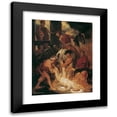 thumbnail image 1 of Hans Canon 20x24 Black Modern Framed Museum Art Print Titled - The Marter of St. Hippolytus (1875), 1 of 5