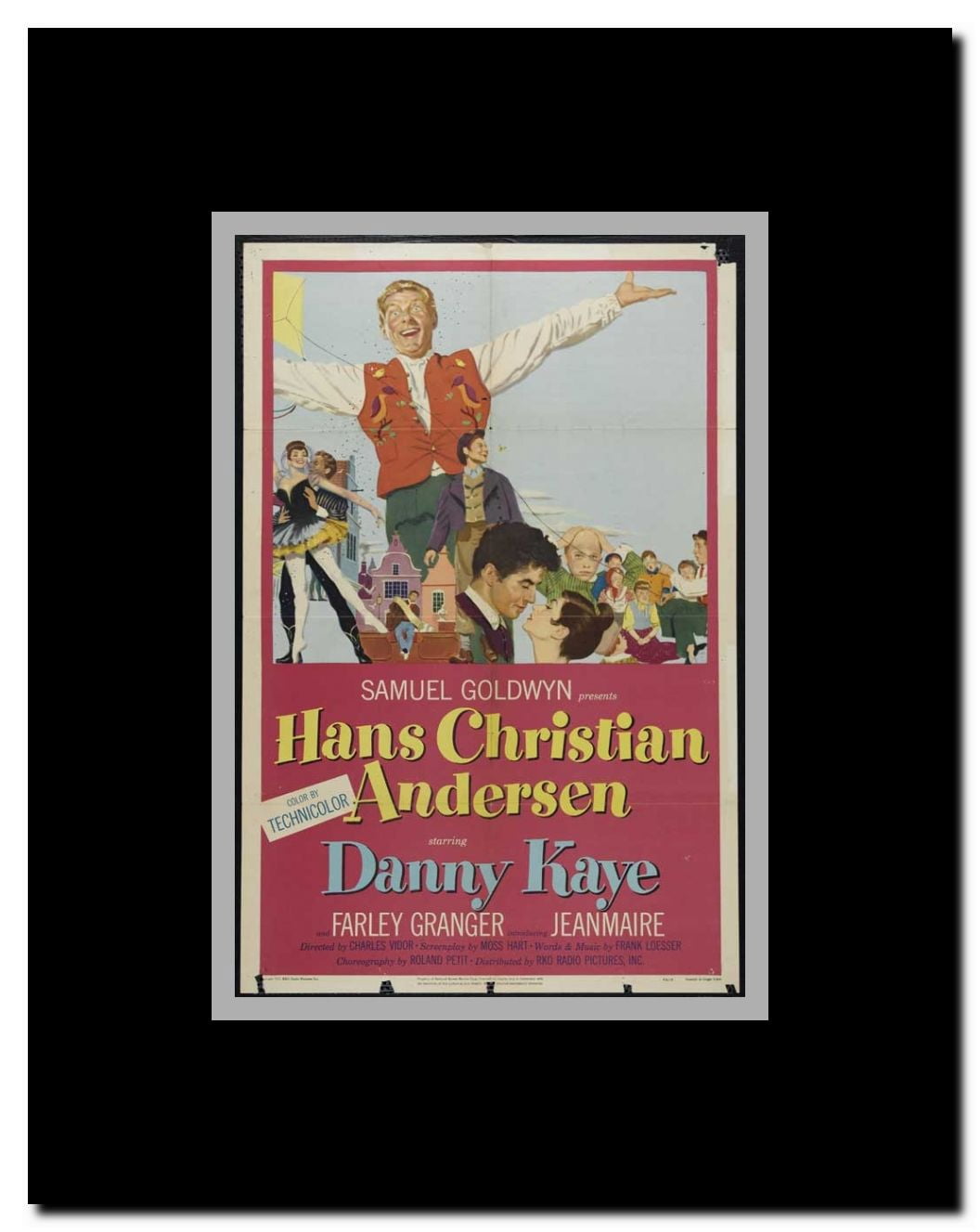 Hans Christian Andersen Framed Movie Poster