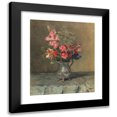 thumbnail image 1 of Hans Hamza 12x14 Black Modern Framed Museum Art Print Titled - Flowers in Henkelkrug, 1 of 5