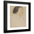 thumbnail image 1 of Hans Holbein The Younger 11x14 Black Modern Framed Museum Art Print Titled - Portrait of the Jacob Meyer Zum Hasen (1525-26), 1 of 5