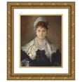 thumbnail image 1 of Hans Makart 12x14 Gold Ornate Wood Frame and Double Matted Museum Art Print Titled - Portrait off and Lady, Possibly Johanna (Hanna) Elisabeth Mary Blinkoc, Princess Aloys of Liirca 1873-73-74.), 1 of 4