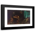thumbnail image 1 of Hans Makart 14x11 Black Modern Framed Museum Art Print Titled - A Midsummer Night's Dream (1868), 1 of 5