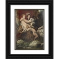 thumbnail image 1 of Hans Makart 18x24 Black Ornate Framed Double Matted Museum Art Print Titled: Symbol of Fertility (1870), 1 of 5