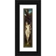 thumbnail image 1 of Hans Makart 6x14 Black Ornate Wood Framed Double Matted Museum Art Print Titled: The Five Senses; the Face (1872-1879), 1 of 5