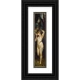 thumbnail image 1 of Hans Makart 6x14 Black Ornate Wood Framed Double Matted Museum Art Print Titled: The Five Senses; the Smell (1872-1879), 1 of 5