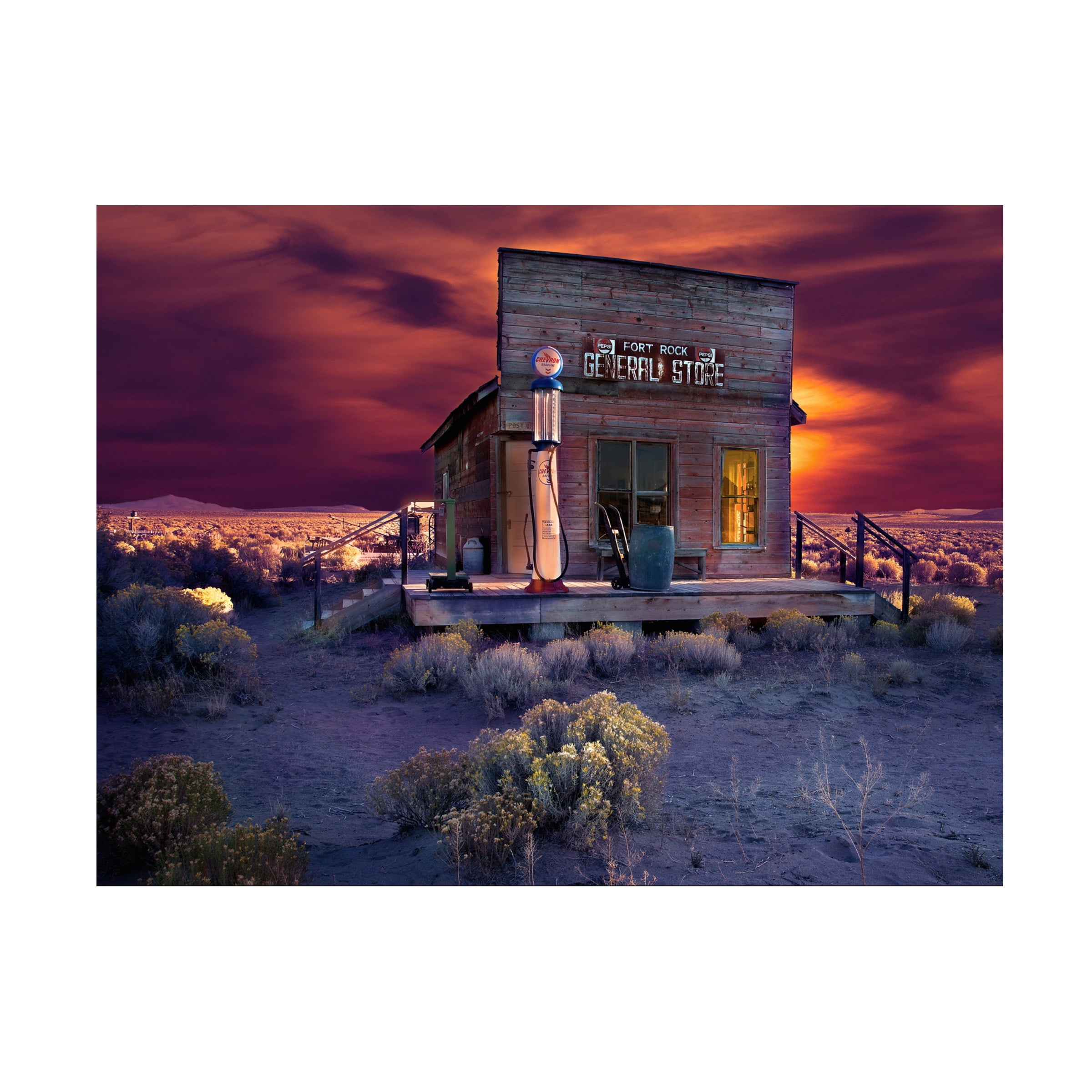 Hans Repelnig 'Late Night Shopping' Canvas Art