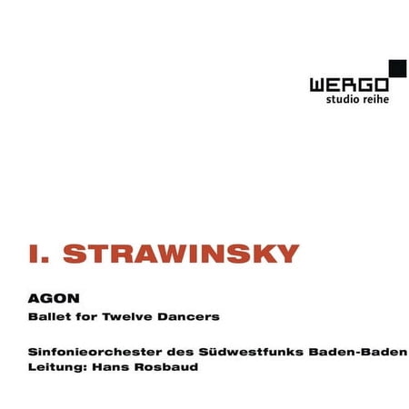 Hans Rosbaud - Agon - Music & Performance - CD