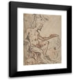 thumbnail image 1 of Hans Stutte 18x24 Black Modern Framed Museum Art Print Titled - Saint John the Baptist in a Landscape (1600-1625), 1 of 5
