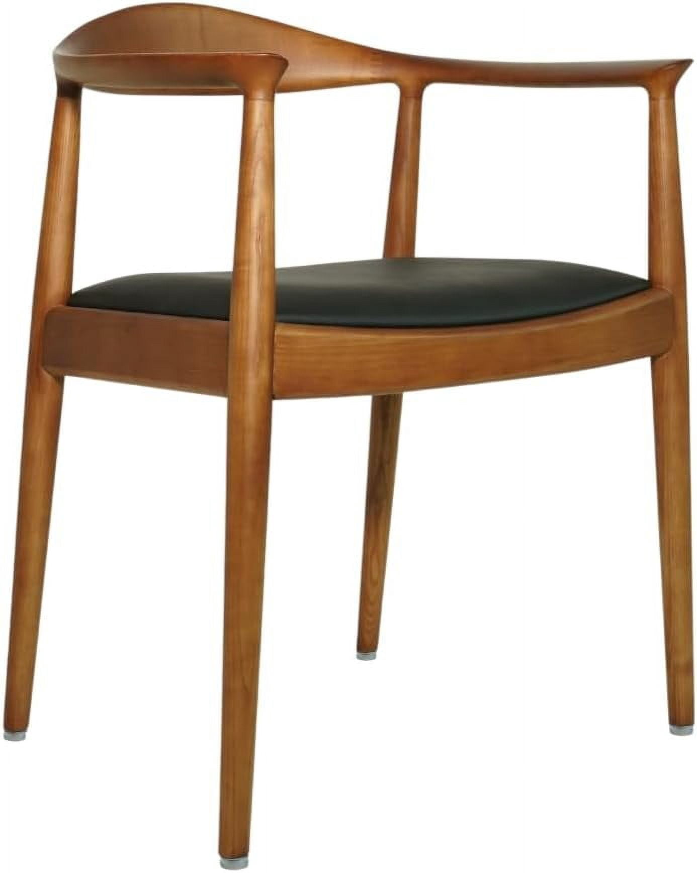 Hans Wegner Kennedy Arm Chair, Century Modern Kitchen & Dining Chair with Arm Rest Made of Wood ...