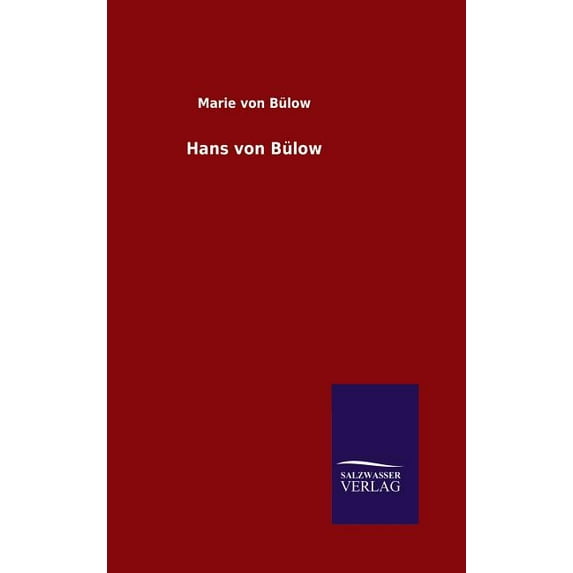 Hans von Bülow (Hardcover)