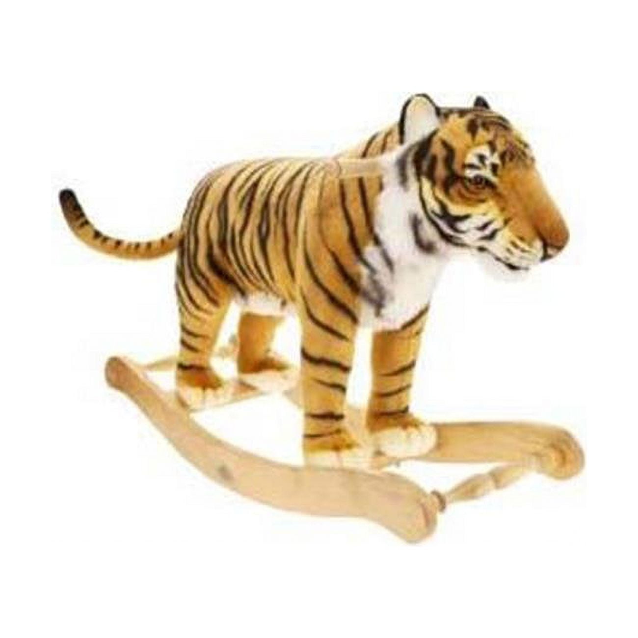 Hansa 3940 31.6 in. Tiger Rocker Plush Toys - Walmart.com