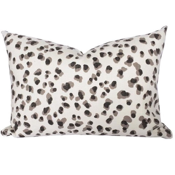 Hansa 6915 20 in. Snow Leopard Pillow