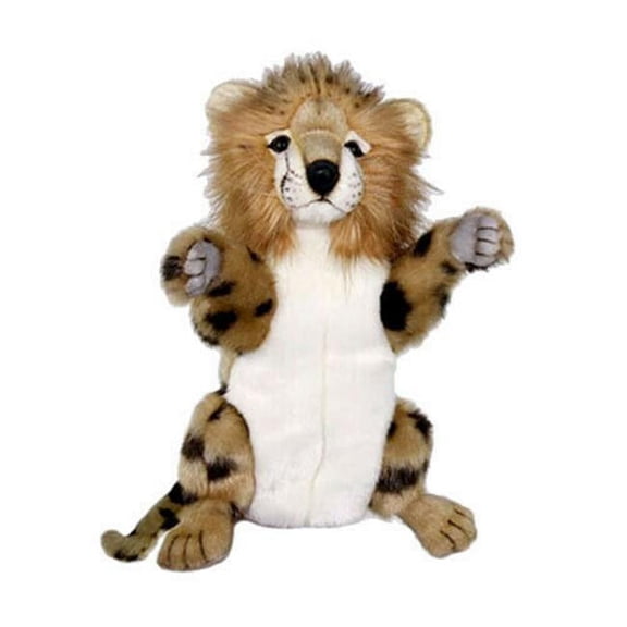 Hansa 7503 Cheetah Hand Puppet Plush Toys - Set of 3