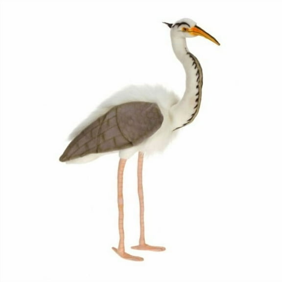 Hansa Aviary Synthetic Fiber Heron Great With Multi-Color 3231