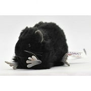 Hansa Black Mouse Plush Toy