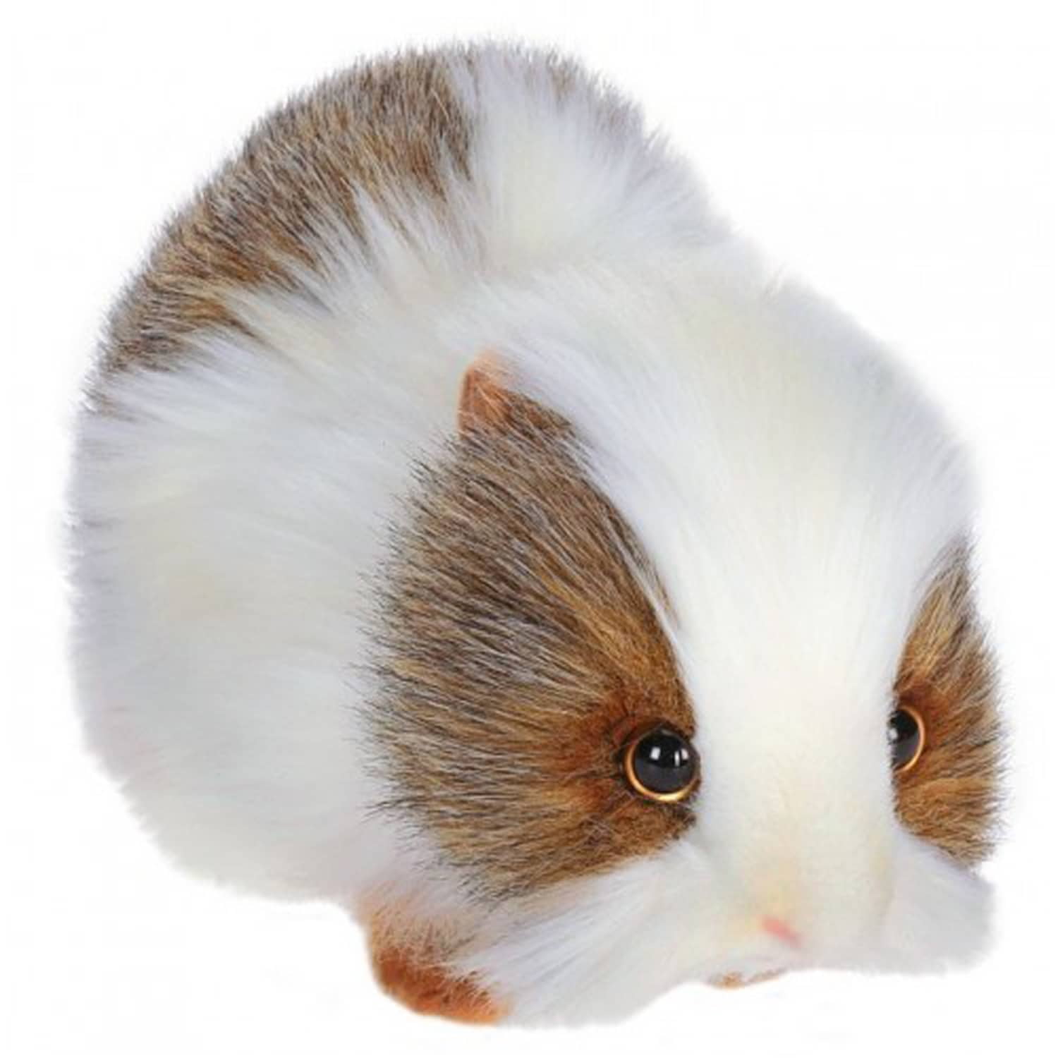 Hansa Gray and White Guinea Pig Plush Toy