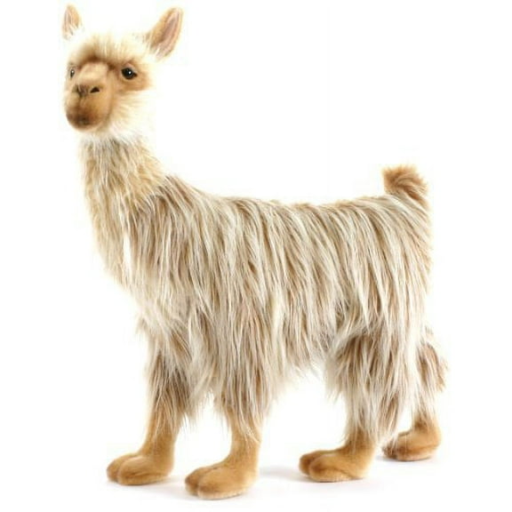 Hansa Plush Bull Llama, 17"