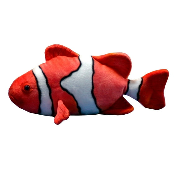 Hansa - Plush Clown Fish, 12.5 Inches