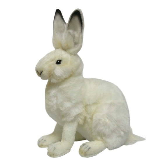 Hansa Plush White Hare, 11"