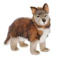 thumbnail image 1 of Hansa Standing Wolf Cub Plush Toy, 1 of 2