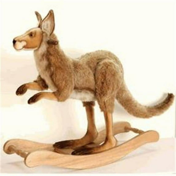 Hansa Toys 4268 33-1/2"L x 15-3/4"W x 33-6/7"H Down Under Kangaroo Rocker Toys