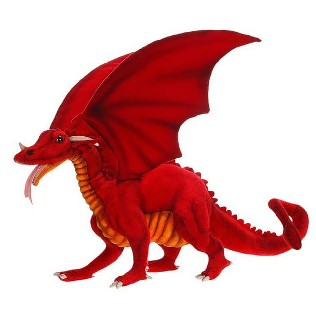 Hansa Toys - Great Dragon, red - Walmart.com