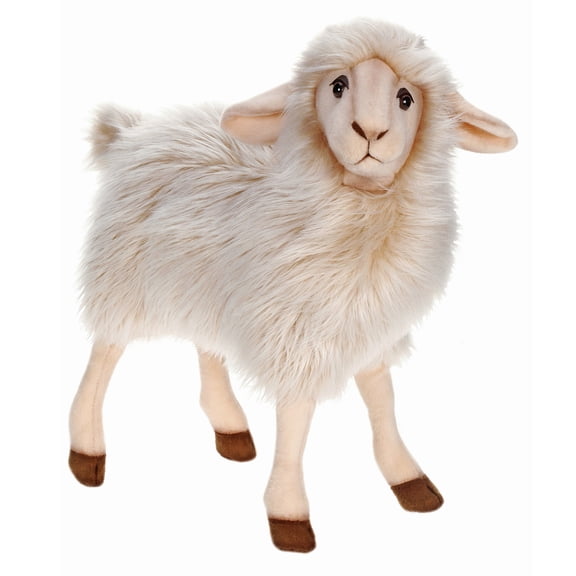 Hansa - White Mama Sheep, 16 Inches