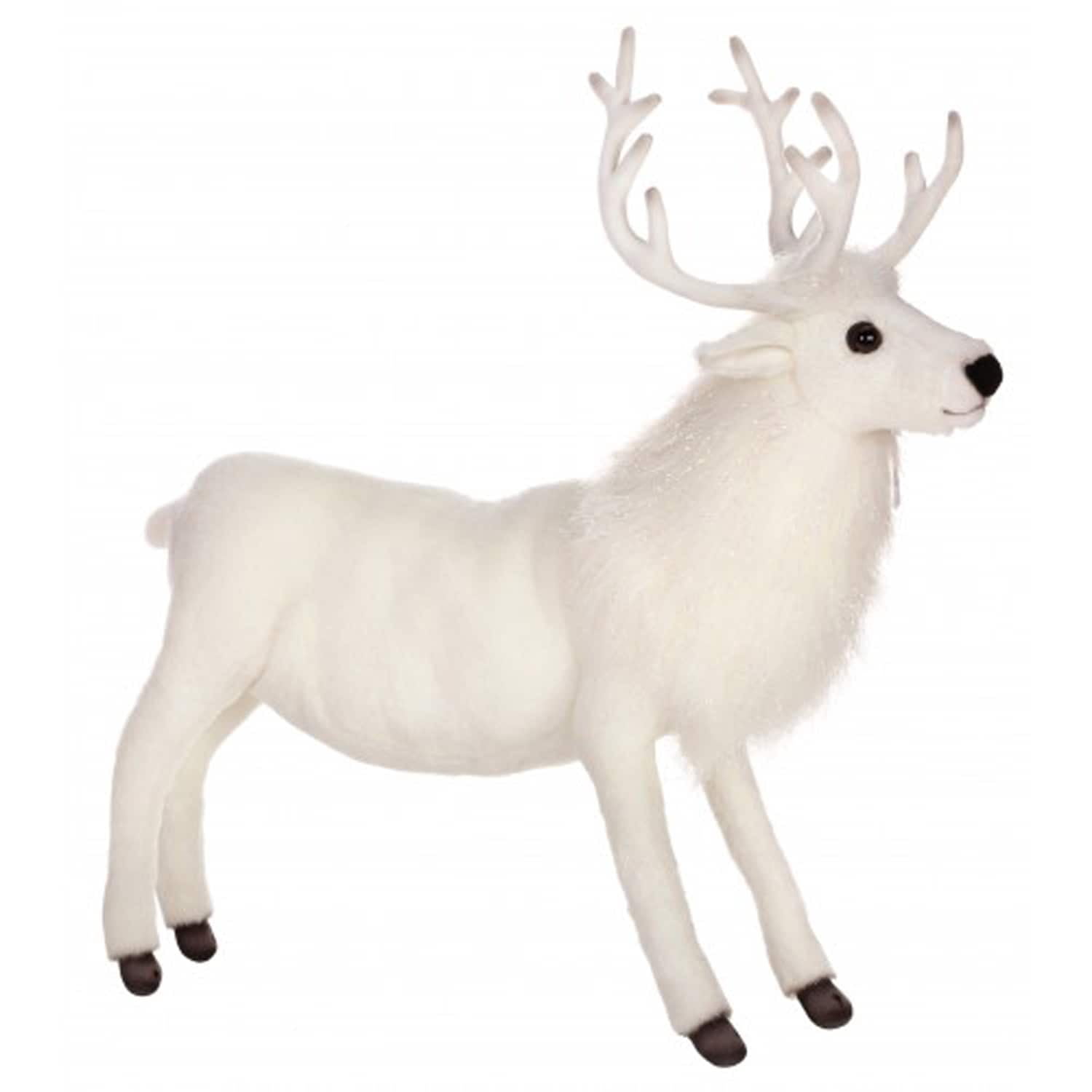 White reindeer cheap stuffed animal