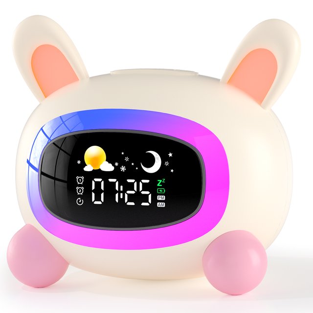 Hansang Alarm Clock for Kids, Ok to Wake Clock, Sleep Training Digital