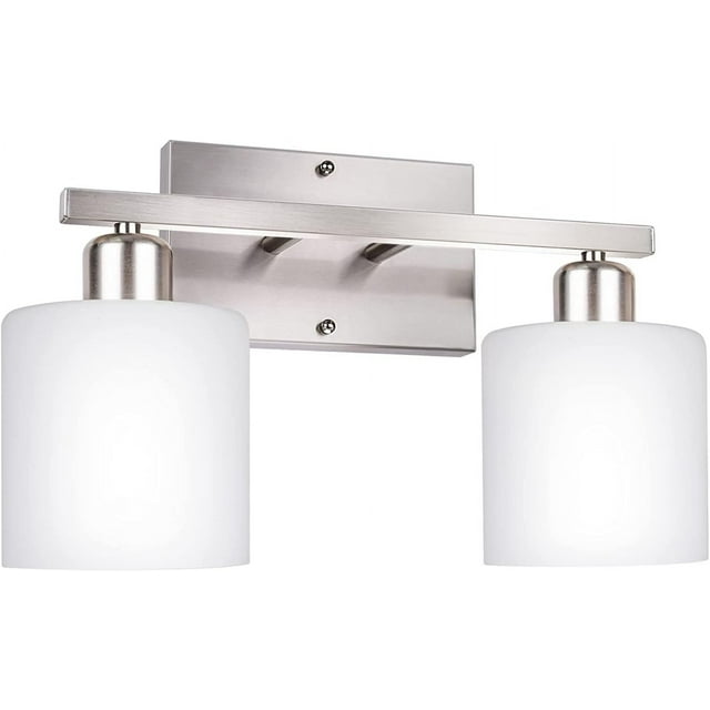 Hansang Bathroom Vanity Light Fixture Over Mirror with Brushed Nickel