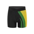 thumbnail image 1 of Hansber Gymnastics Shorts for Boys Girls Cheer Dance Bottoms Tumbling Athletic Sports Yoga Running Activewear Yellow Green 16, 1 of 5
