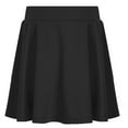 thumbnail image 1 of Hansber Kids Girls Tennis Golf Skirt High Waisted Pleated Mini Skirt A-Line Skater Skirts Sport Swim Black S, 1 of 8