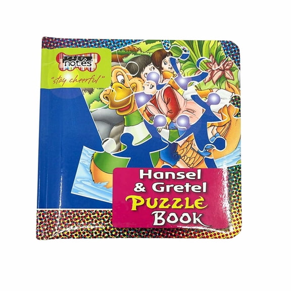 Hansel Gretel Jigsaw Puzzle Book. Storybook Adventure all-in-one