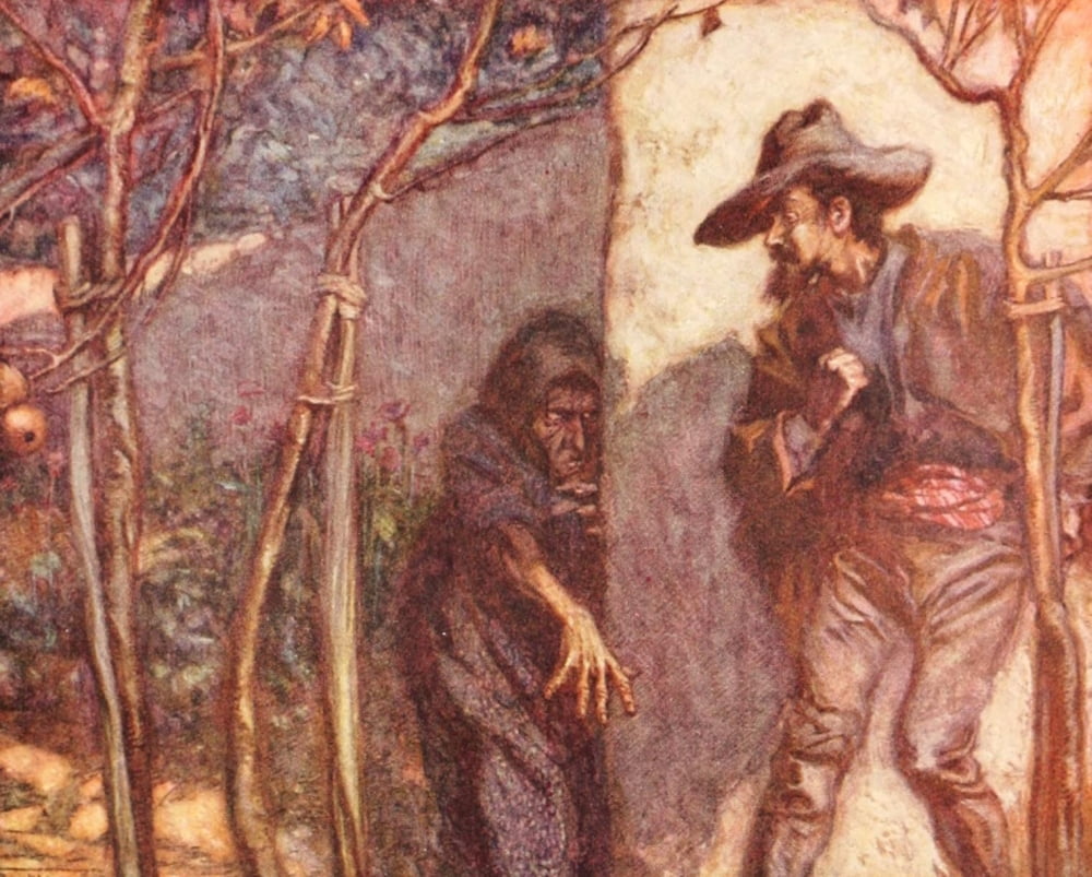 Hansel & Grethel & Other 1920 They longed for a child Canvas Art - A Rackham (18 x 24)