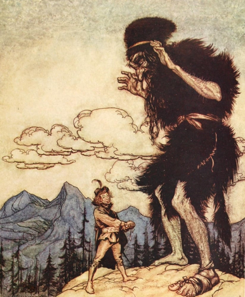 Hansel & Grethel & Other 1920 Valiant Tailor Canvas Art - A Rackham (24 x 36)