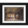 thumbnail image 1 of Hansen, Heinrich 14x11 Black Ornate Wood Framed with Double Matting Museum Art Print Titled - Palazzo Ducale, Venice, 1 of 4