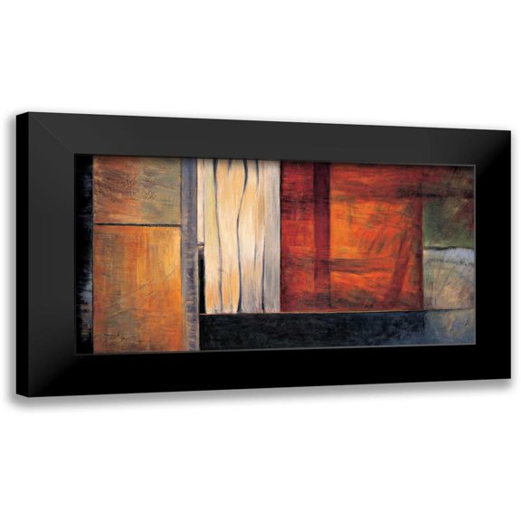 Hansen, Max 14x9 Black Modern Framed Museum Art Print Titled - Global Perspective I