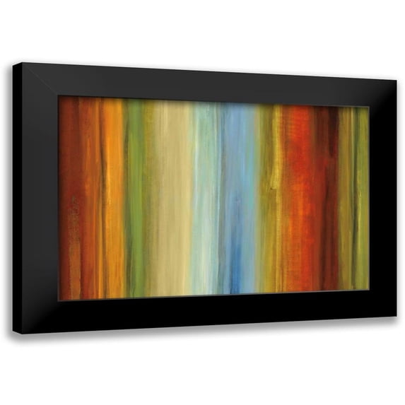 Hansen, Max 18x13 Black Modern Framed Museum Art Print Titled - Wavelength II