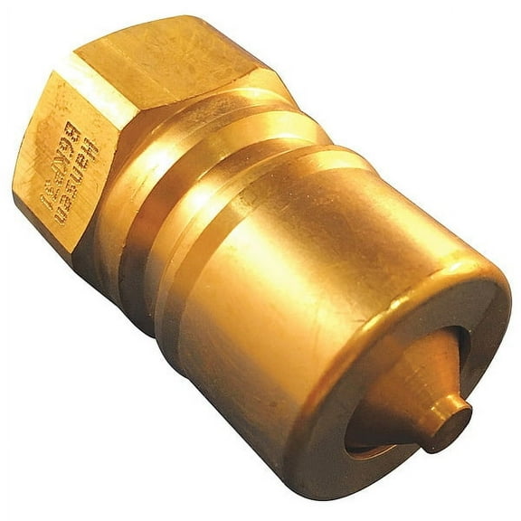 Hansen Quick Connect,Plug,1/2",1/2"-14 B4KP26