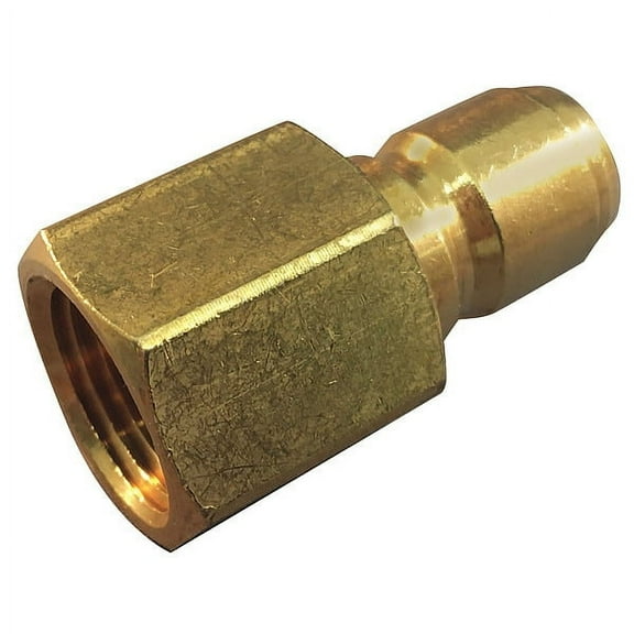 Hansen Quick Connect,Plug,1/2",1/2"-14 B4T26