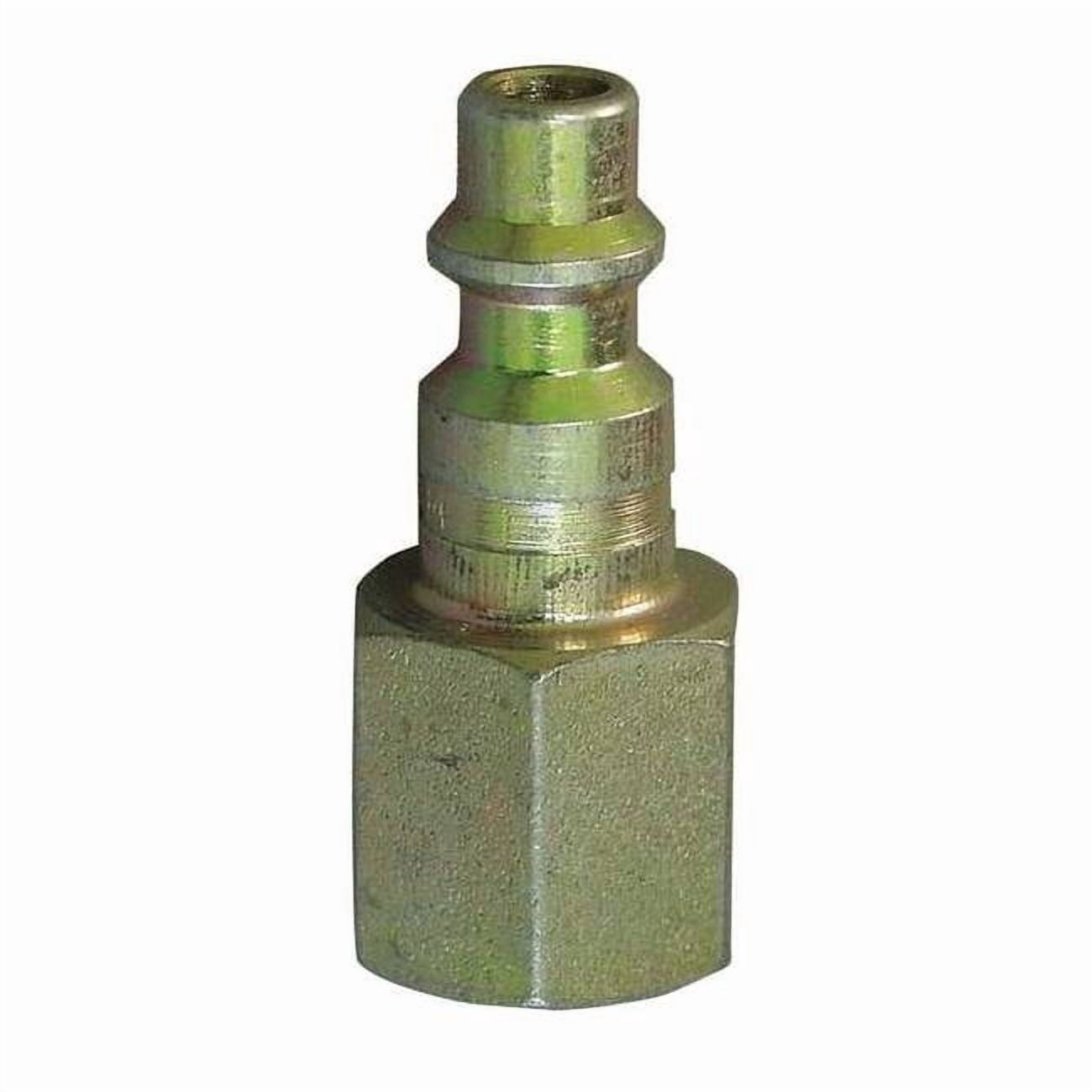 Quick Connect Plug, Industrial Interchange, 1/4 in FNPT, 303 Stainless Steel LL11