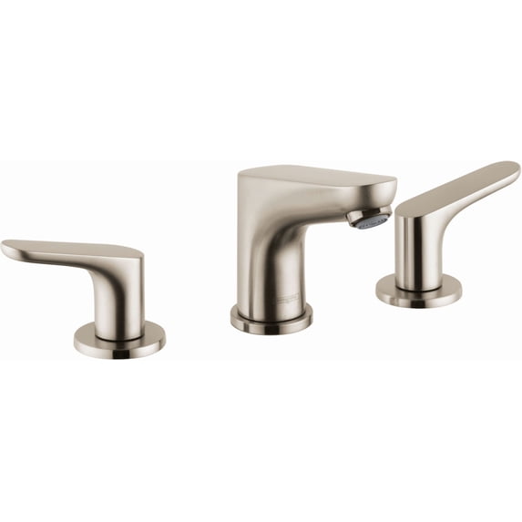 hansgrohe 04369820 Focus E Widespread Faucet 1.2 GPM Brushed Nickel