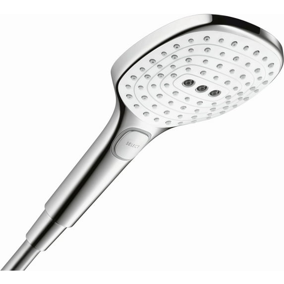 hansgrohe 04528400 Raindance Select E120 Handshower in White/Chrome