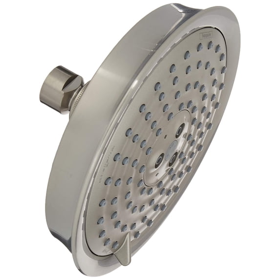 Hansgrohe 04721 Raindance 2 (GPM) Multi-Function Round Rain Shower Head - Nickel